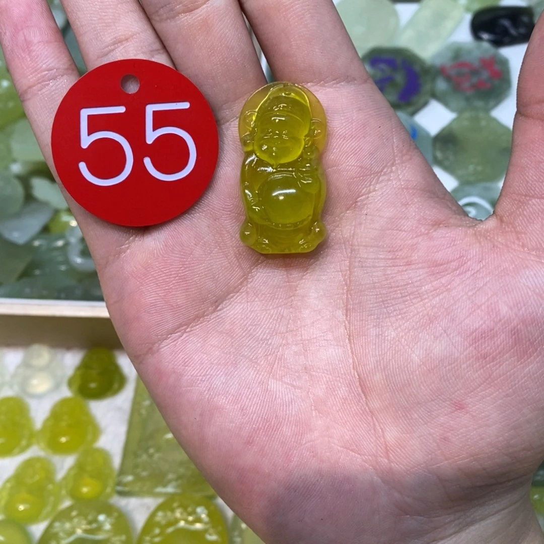 岫玉未镶嵌吊坠(不含链)