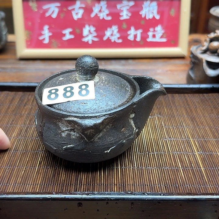 纯手工制作粗陶茶具