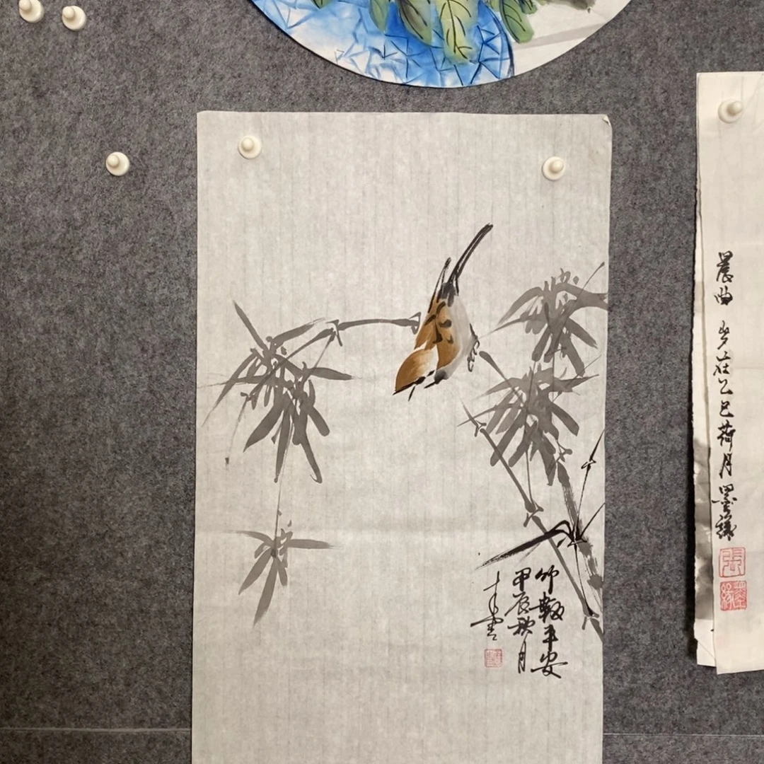 国画国画纯手写手绘作品74