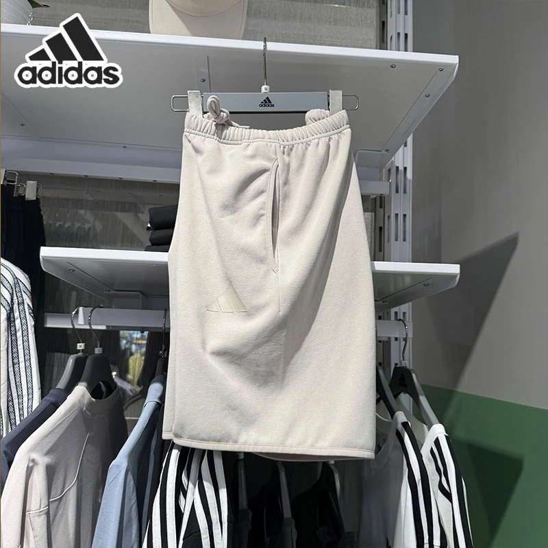 adidas阿迪达斯男子针织短裤夏季新款速干五分裤休闲运动舒适百搭