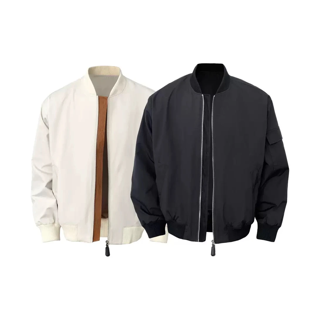 【2025秋季】薄款LP同款老钱风王鹤棣贝克汉姆同款bomber休闲夹克