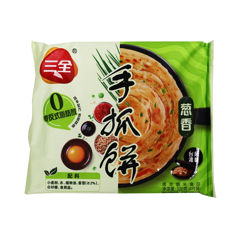 三全葱油手抓饼320克/袋