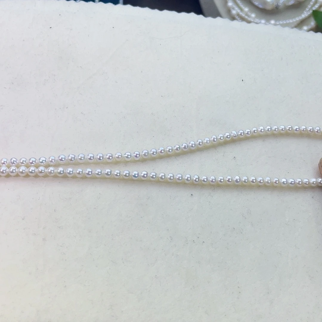 淡水珍珠颈饰银S925镶嵌姜*