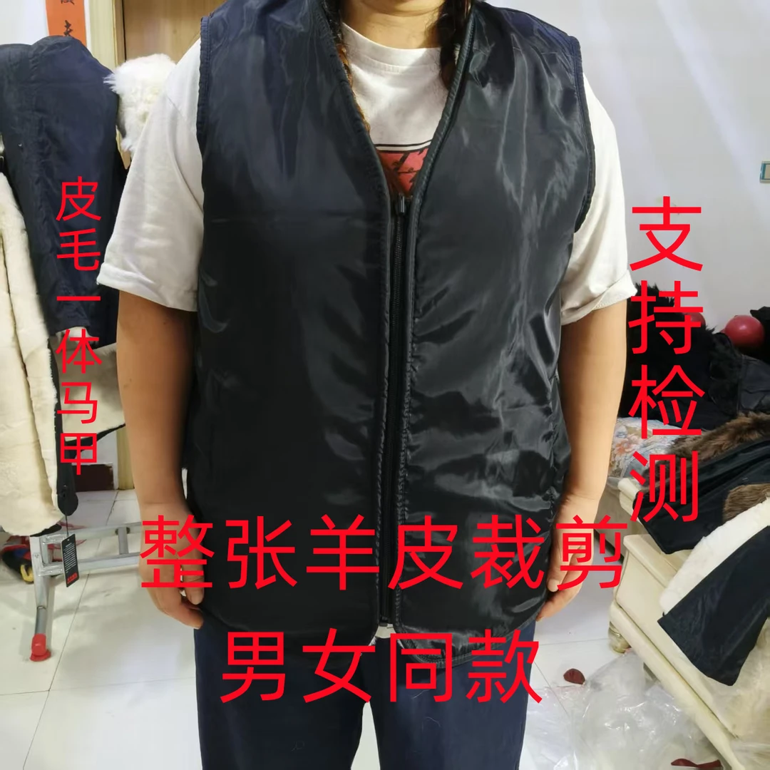 保暖V领常规款厚款冬季秋冬马甲修身型男原色直下摆