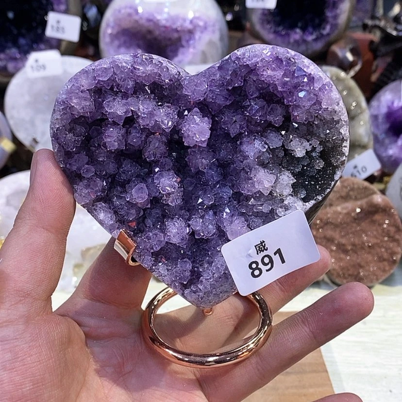 【闪购商品】水晶天然水晶摆件未镶嵌甜*觅