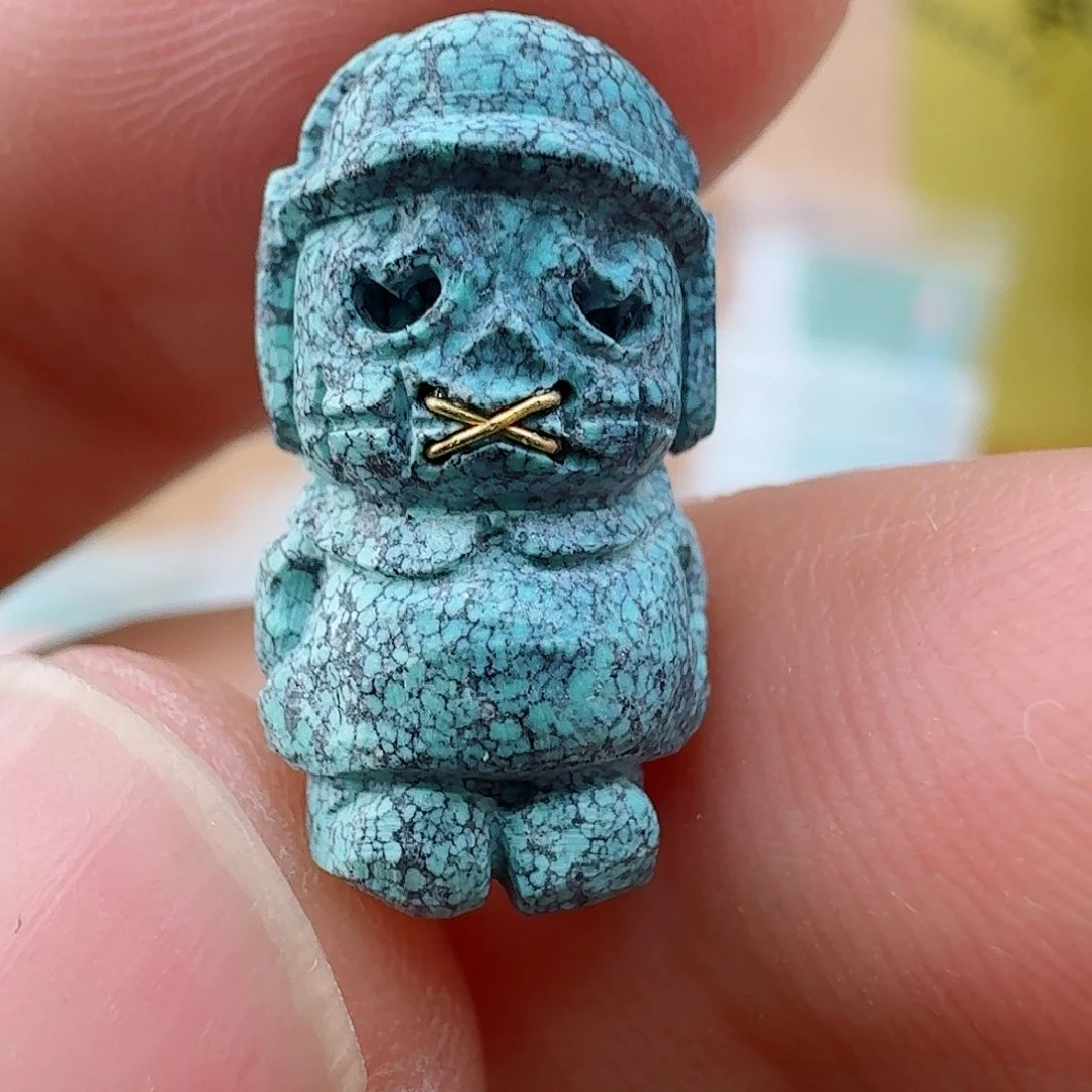 绿松石未镶嵌配饰