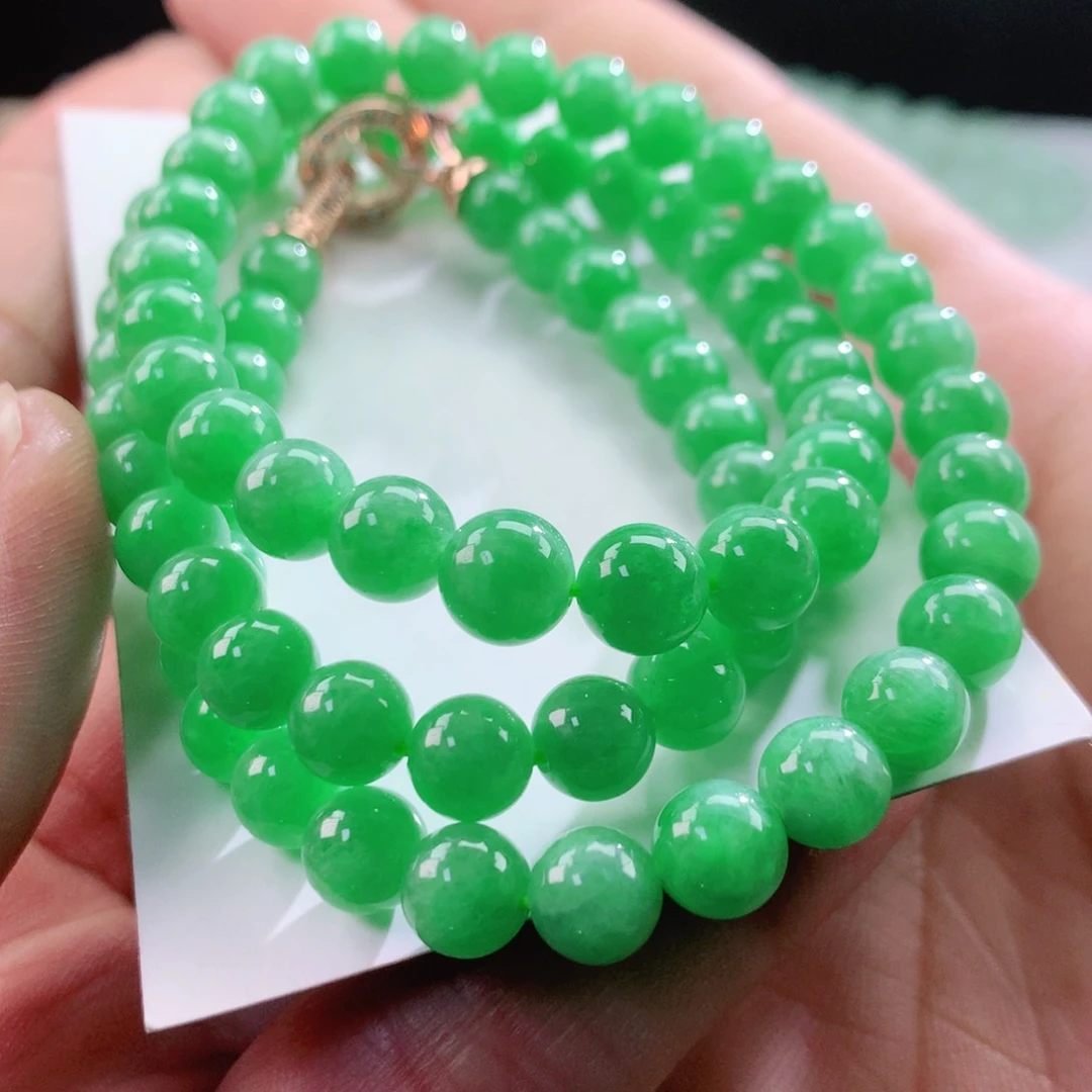 翡翠未镶嵌颈饰059卡7左右