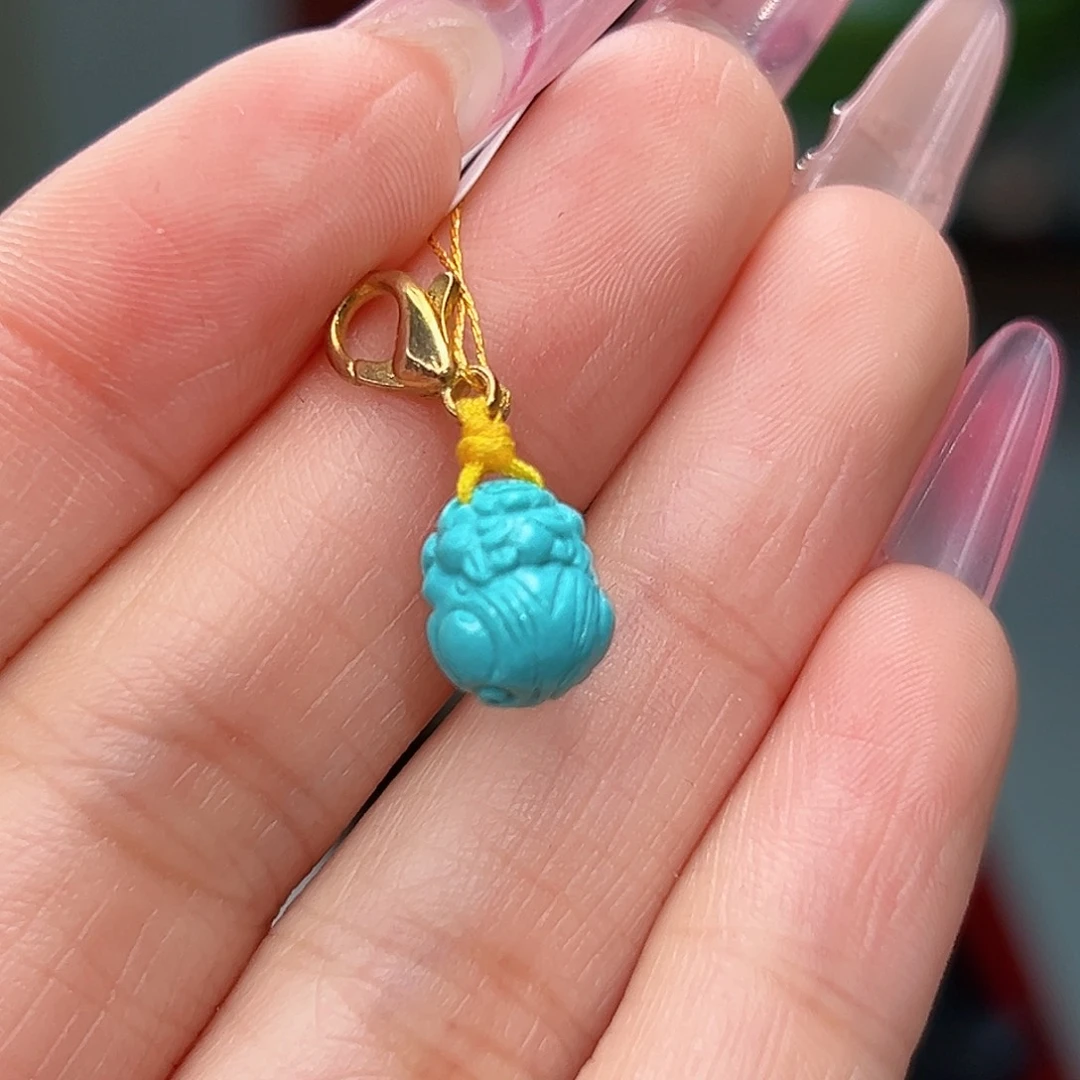 绿松石珠宝奇石未镶嵌