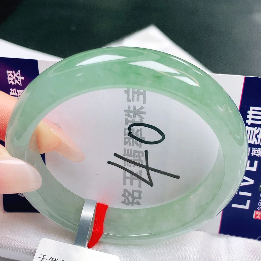 翡翠未镶嵌手镯缅甸天然a货翡翠手镯