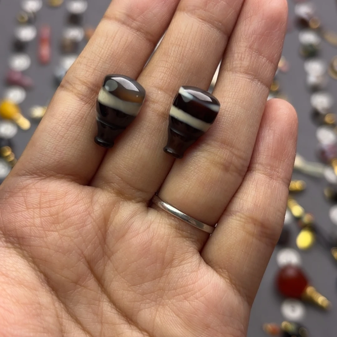 玛瑙/玉髓未镶嵌适配4-7mm的串任选其一