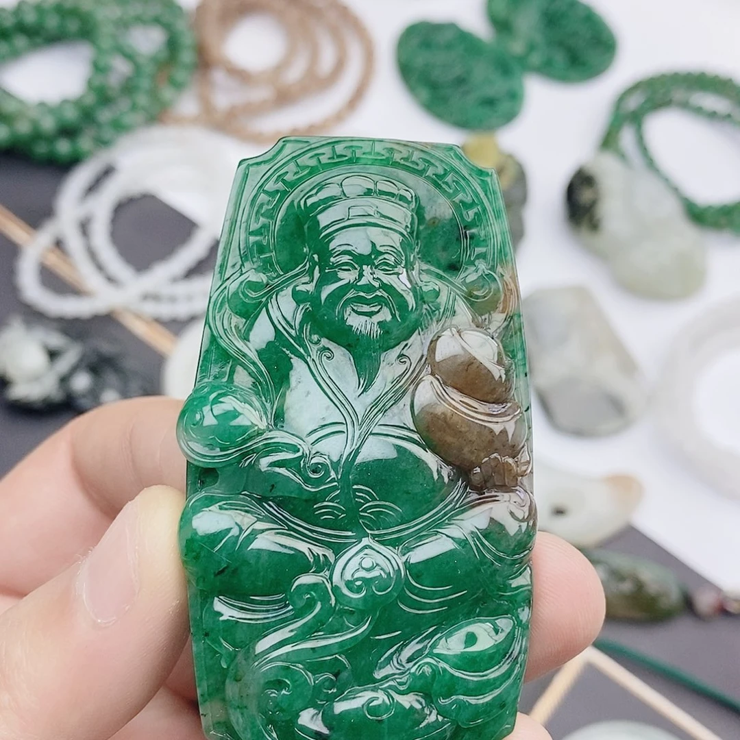 独山玉未镶嵌颈饰