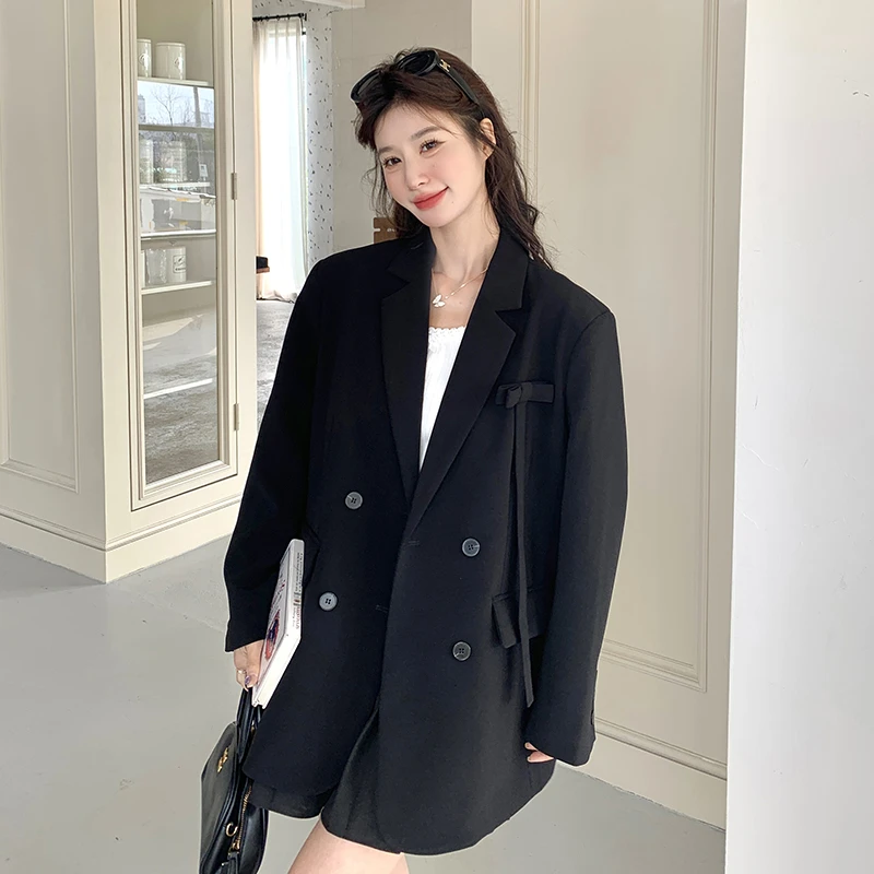 时尚高级感经典轻奢款西装女2025秋季新款气质设计感显瘦宽松外套