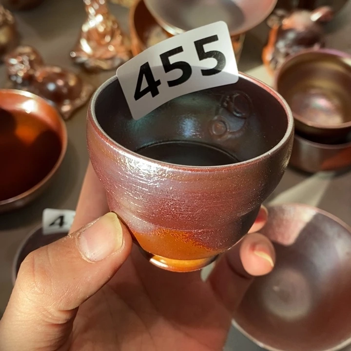 柴烧茶具陶瓷杯子