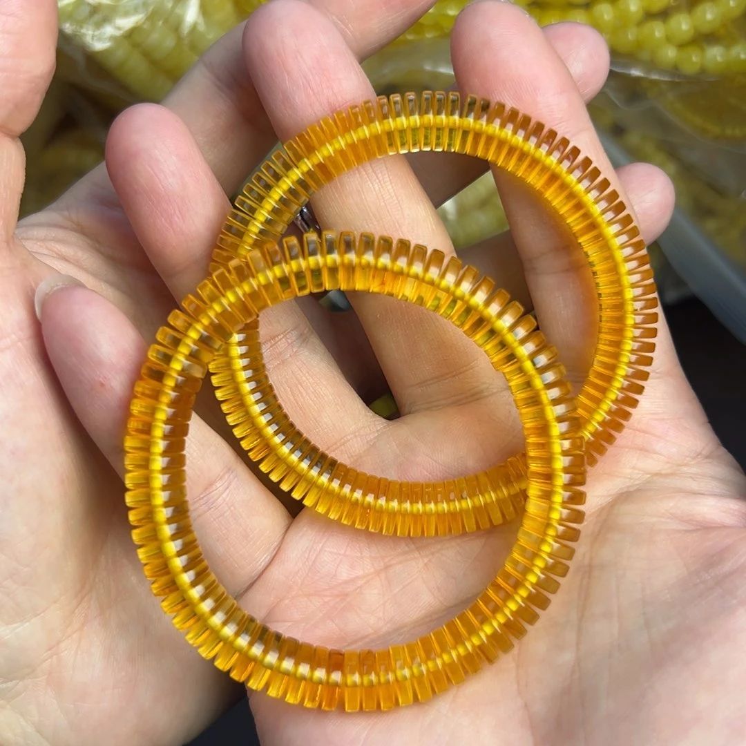 琥珀未镶嵌手链9金珀多样发其一002