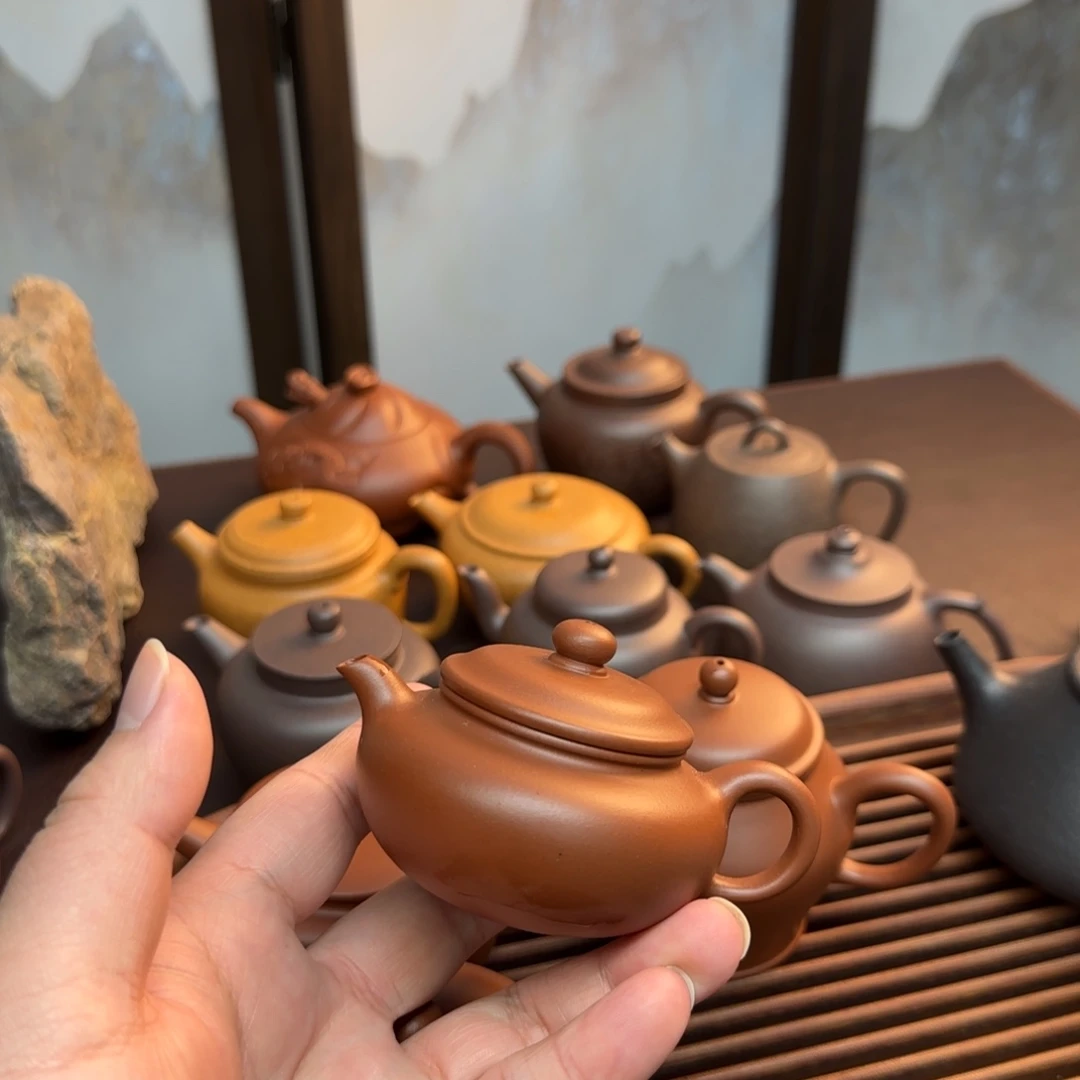 董***姐茶壶紫砂小煤窑朱泥小仿古