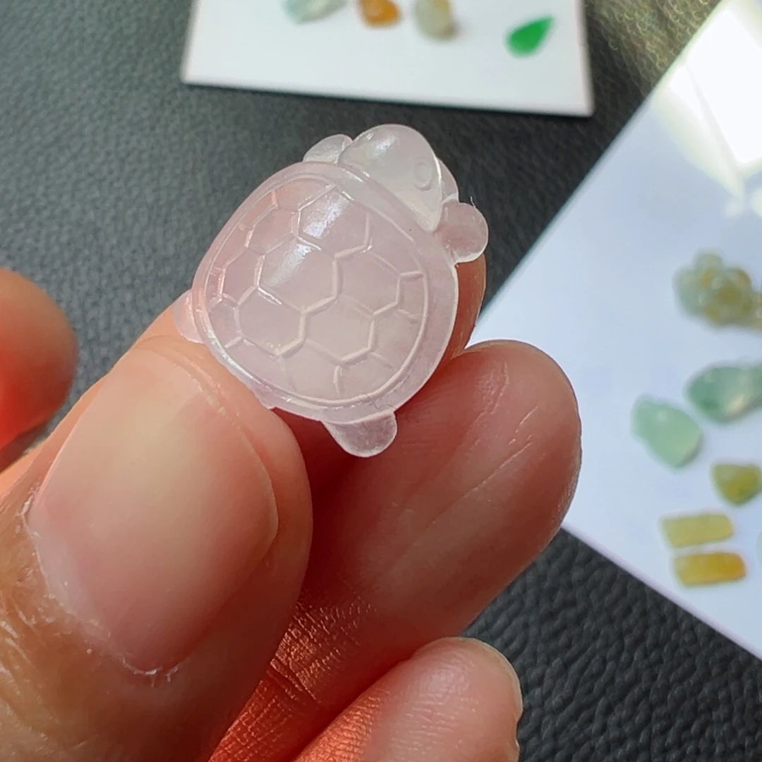 定制翡翠未镶嵌乌龟