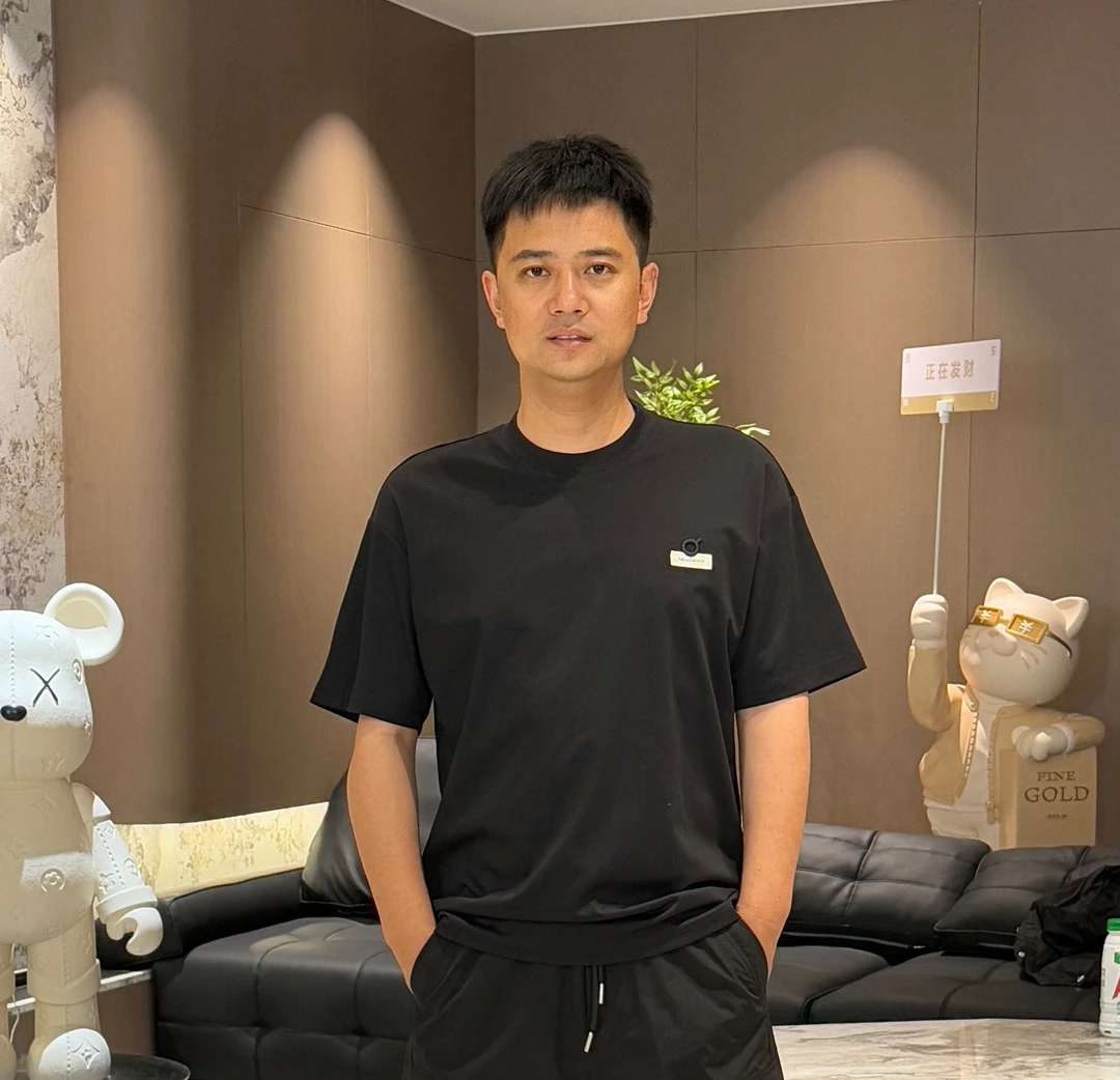 宿慕SUMU夏季男款短袖T恤2025新款5-8男款休闲短袖156059