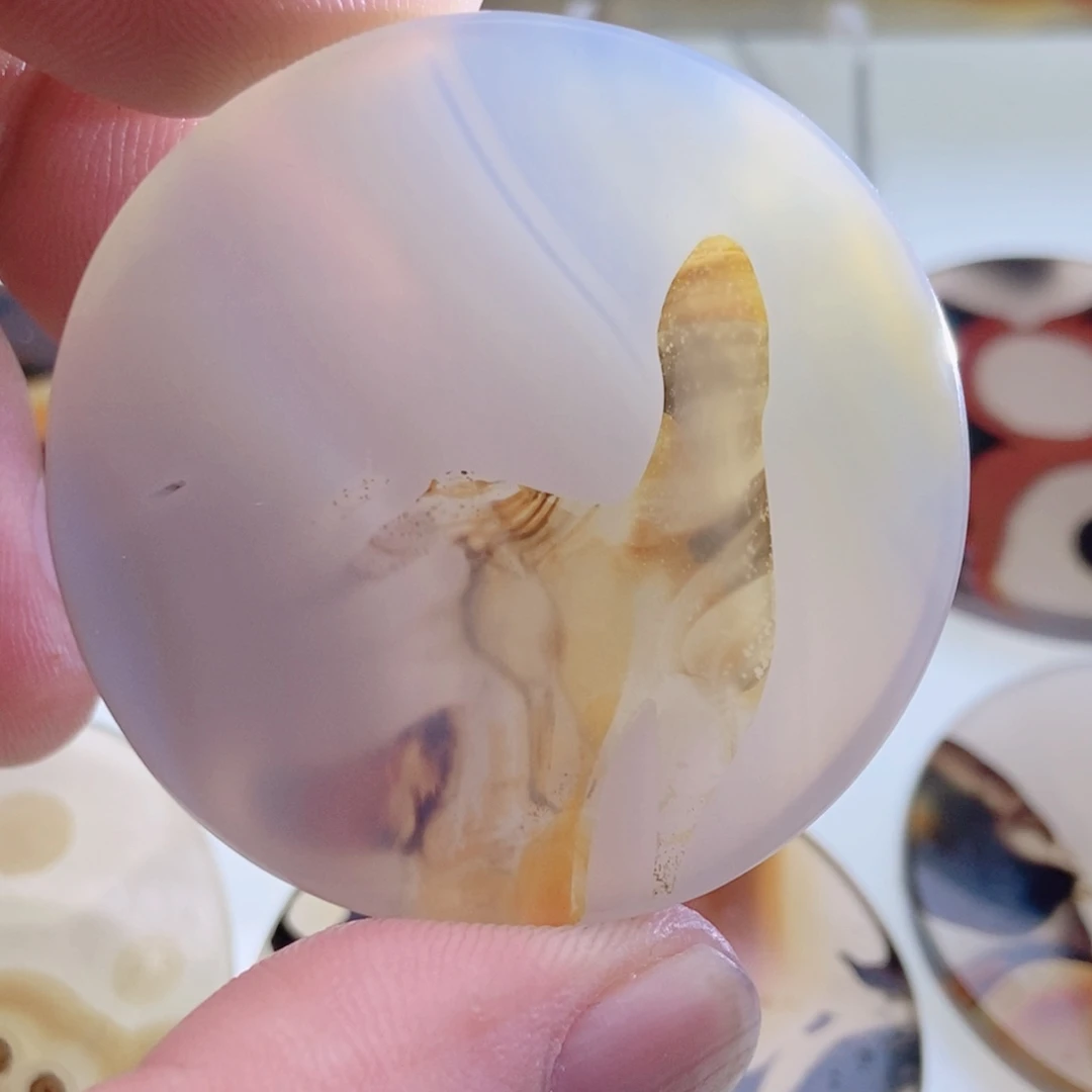 【闪购商品】玛瑙/玉髓颈饰未镶嵌天**月