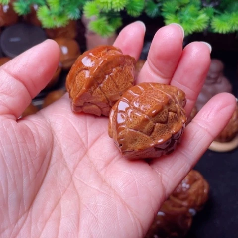 【闪购商品】手串/手链橄榄核33龙脊富甲手球