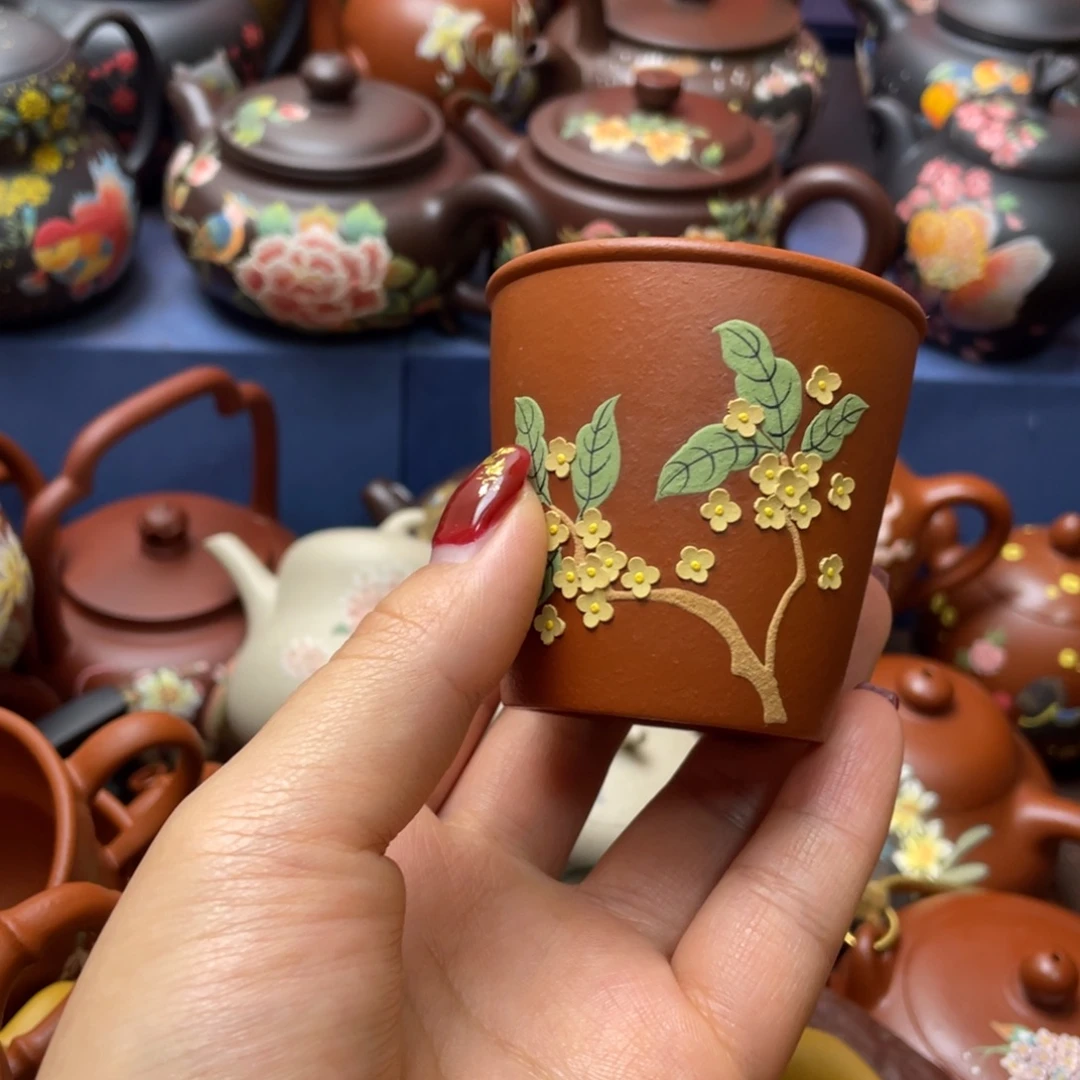 茶杯紫砂紫砂主人杯80cc