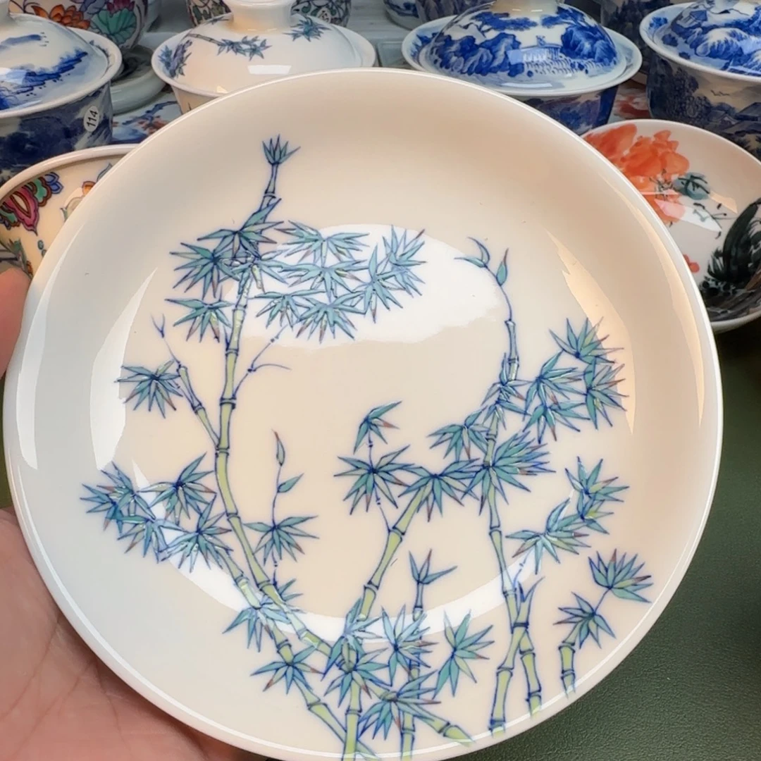 陶纯手工纯手绘茶具374