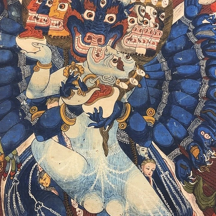 卷轴画唐卡作品欣赏你