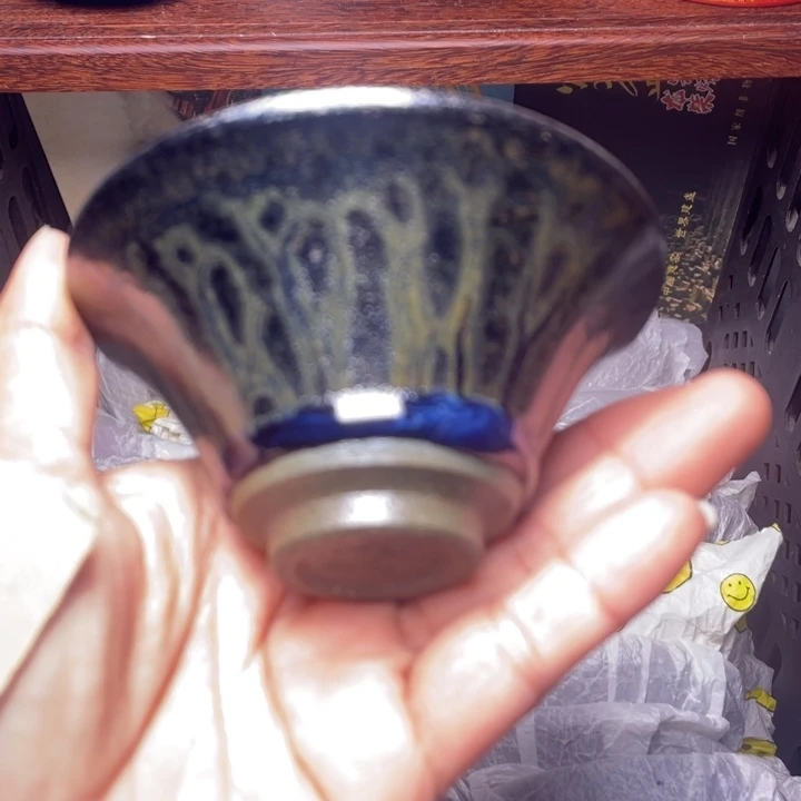 茶盏我不敢给自己一