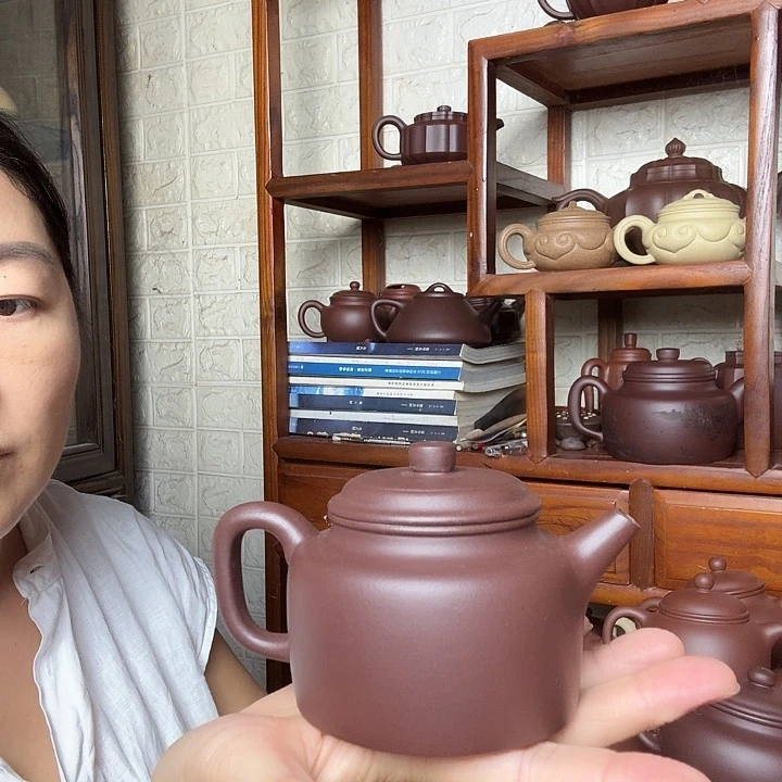 茶壶紫砂德钟200cc半手工