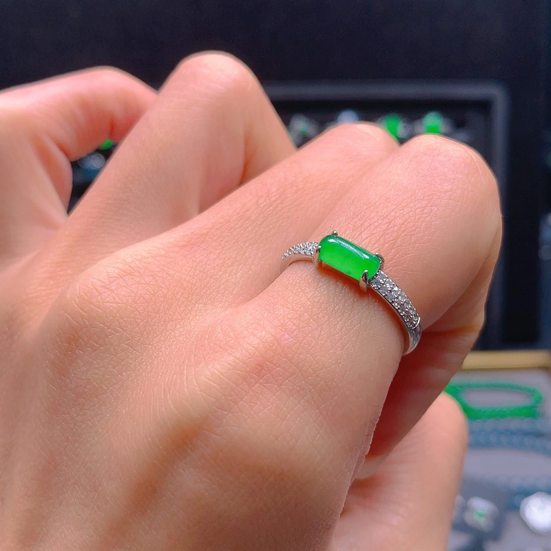 未镶嵌戒指翡翠天然翡翠