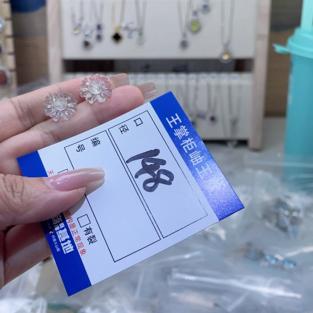 萤石银S925镶嵌颈饰