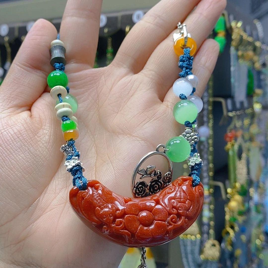 颈饰未镶嵌翡翠翡翠