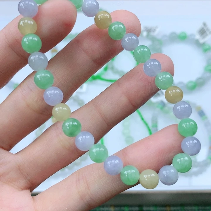 未镶嵌手链翡翠翡翠