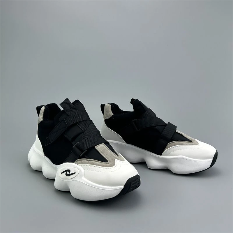 厚底加绒男士冬季时尚保暖运动休闲老爹鞋