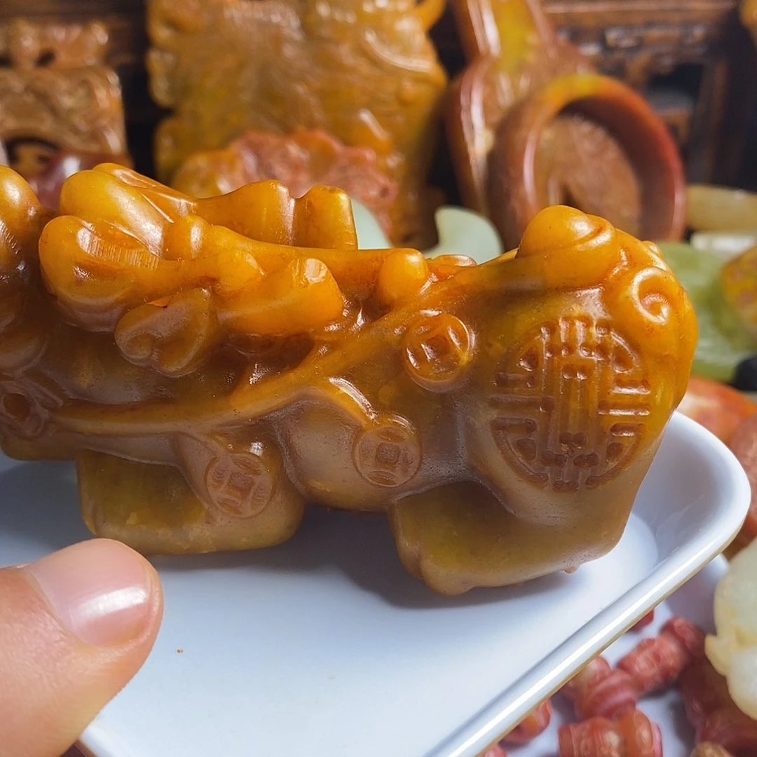 岫岩老玉（透闪石质玉）未镶嵌挂件