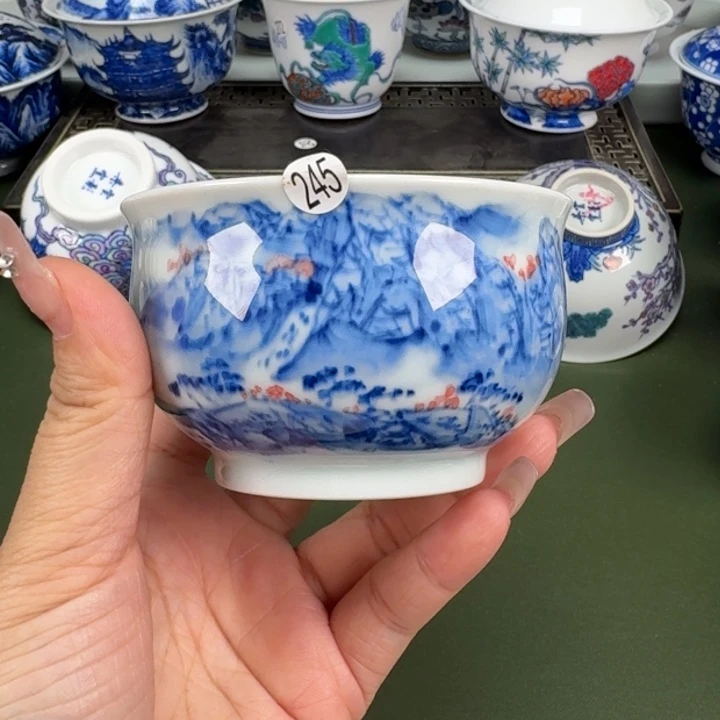 景德镇纯手工手绘茶器245