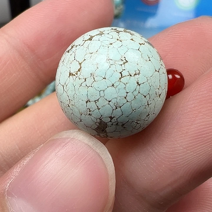 南红玛瑙未镶嵌配饰卡16.9