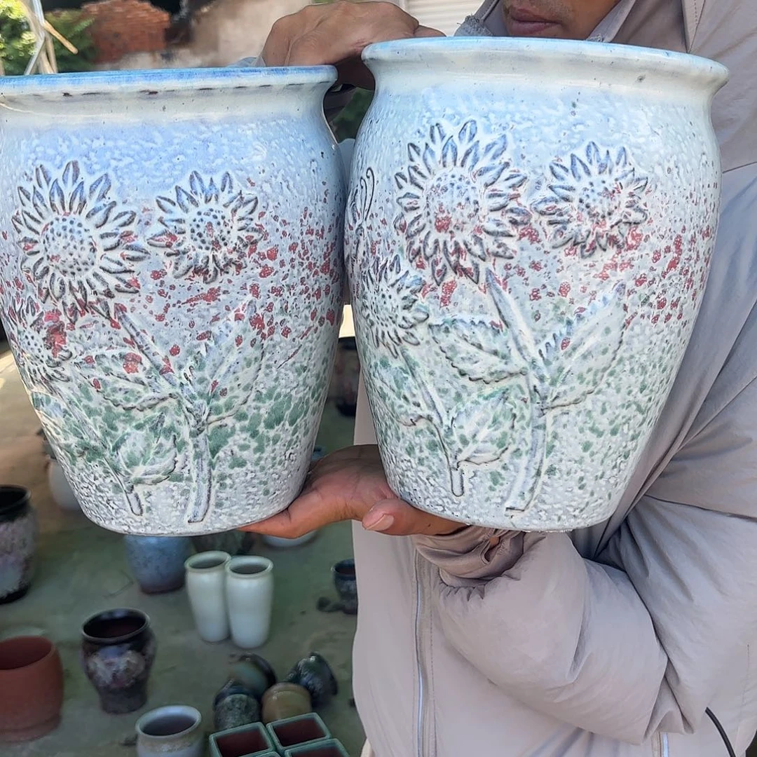 太阳花两个口径19高度25