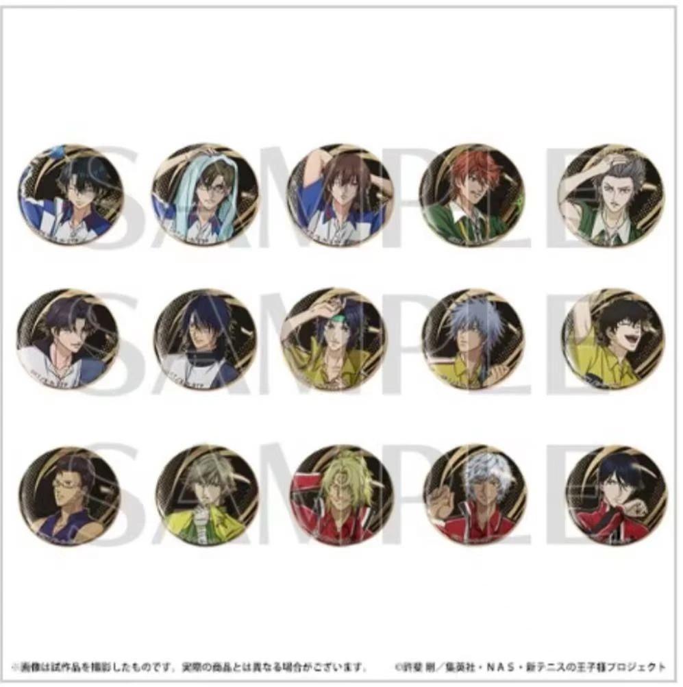 【网球王子】TV动画展黑金吧唧/透卡 盲盒代拆