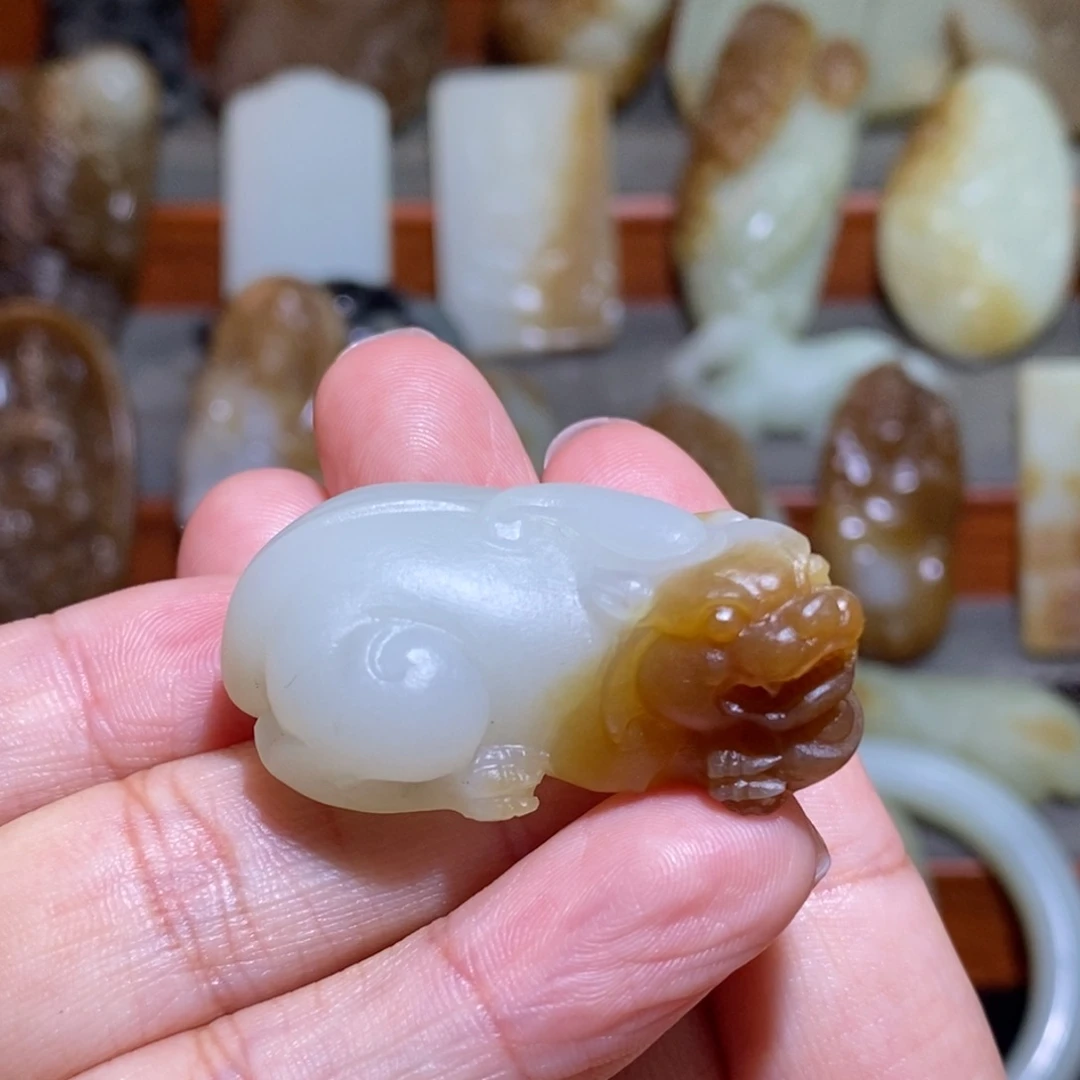 定制和田玉且末貔貅