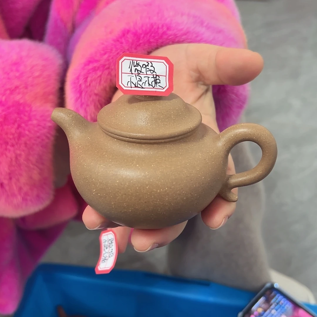 紫砂茶壶黄龙山原矿老段泥170