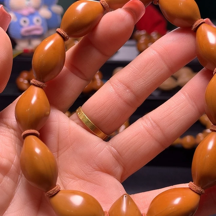 小***豆手串/手链橄榄核三花手串