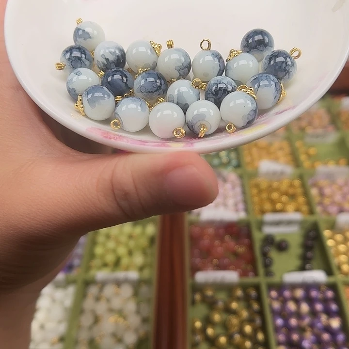 珐琅非遗传承手工旗袍圆珠扣