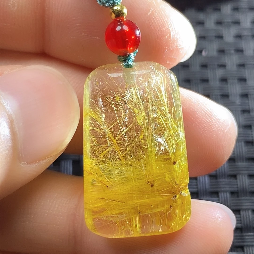 水晶颈饰未镶嵌老**腾