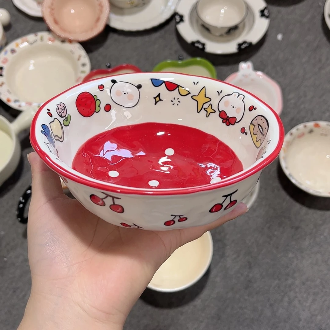 动物乐园陶瓷餐具6寸