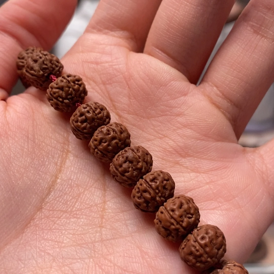 如***龙菩提籽类老树王卡10手持高定