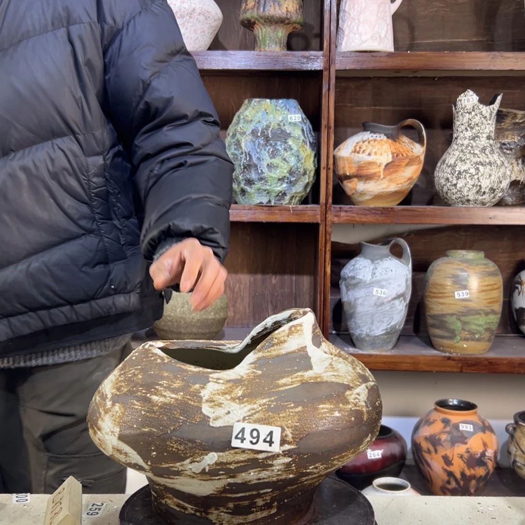 摆件494华庭街上釉彩超室外