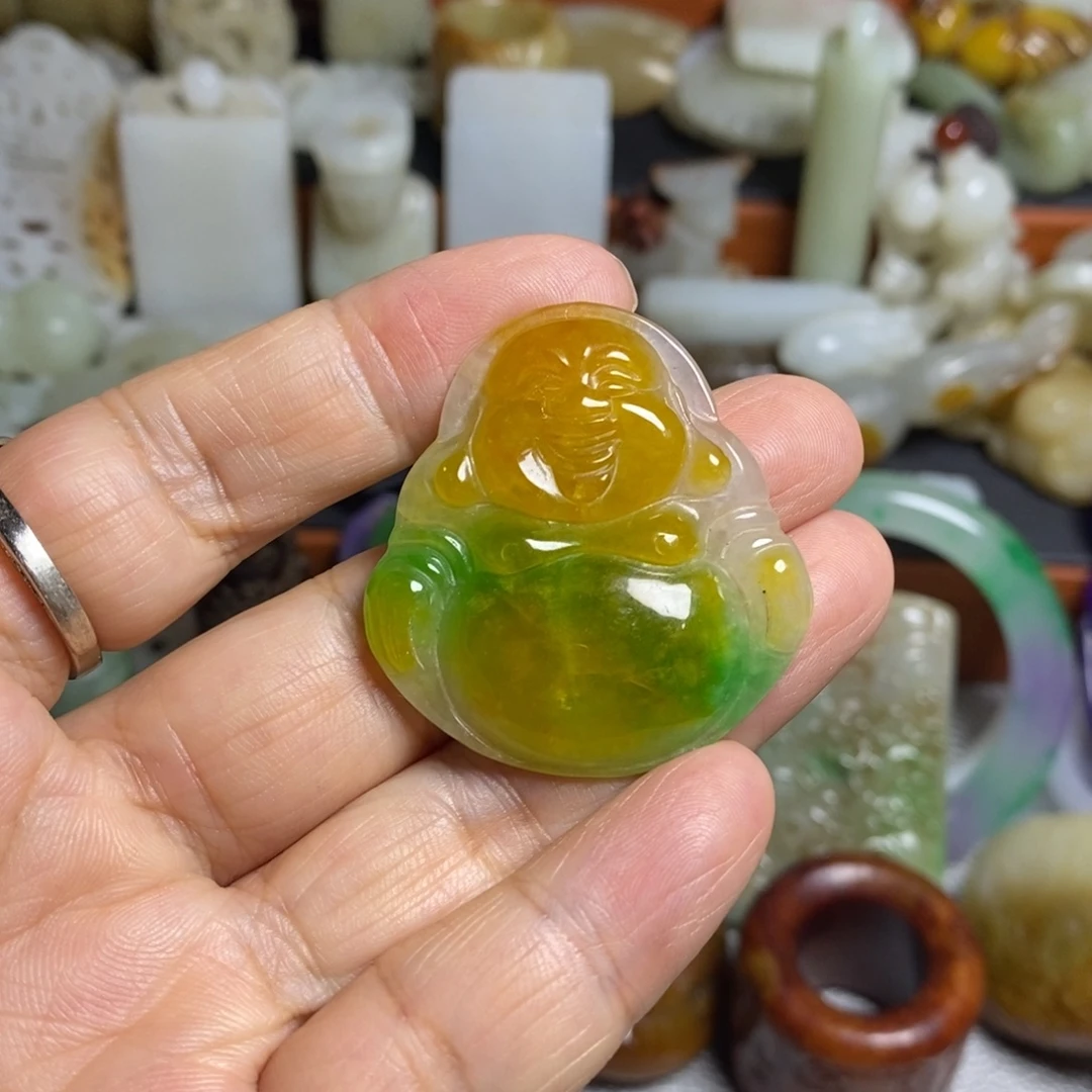 和田玉（糖玉）未镶嵌颈饰