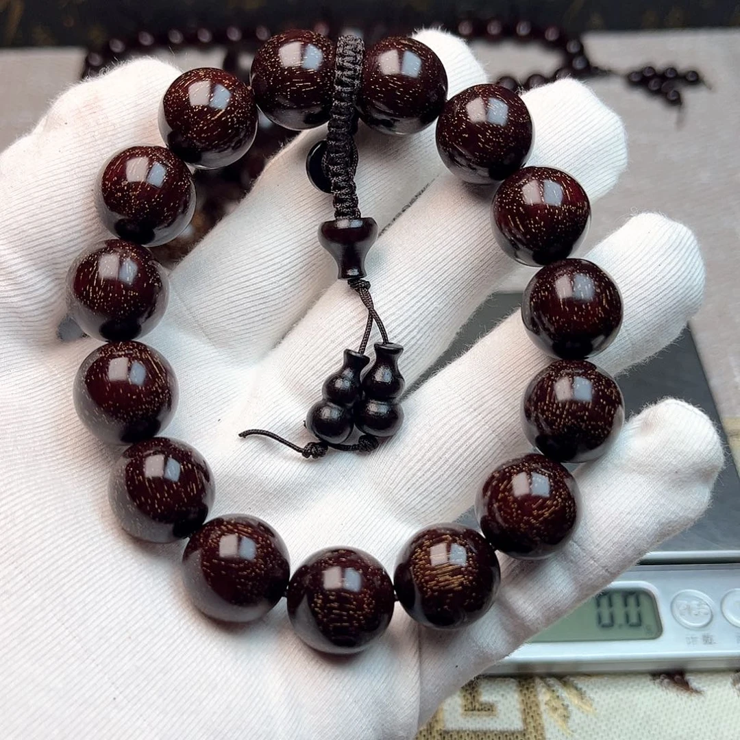 檀香紫檀（小叶紫檀）阿****）1.5 15颗 满星