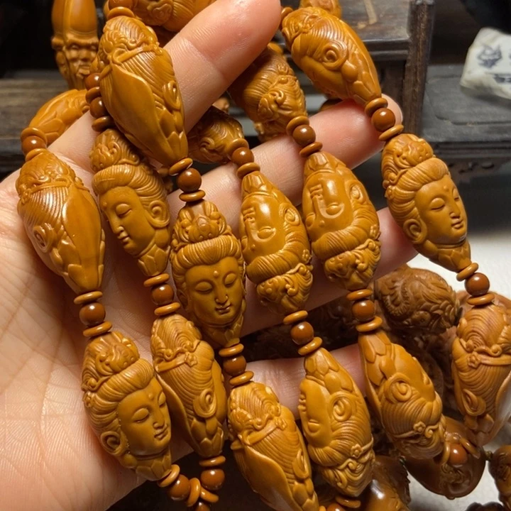 【闪购商品】橄榄核手串/手链柳叶观音