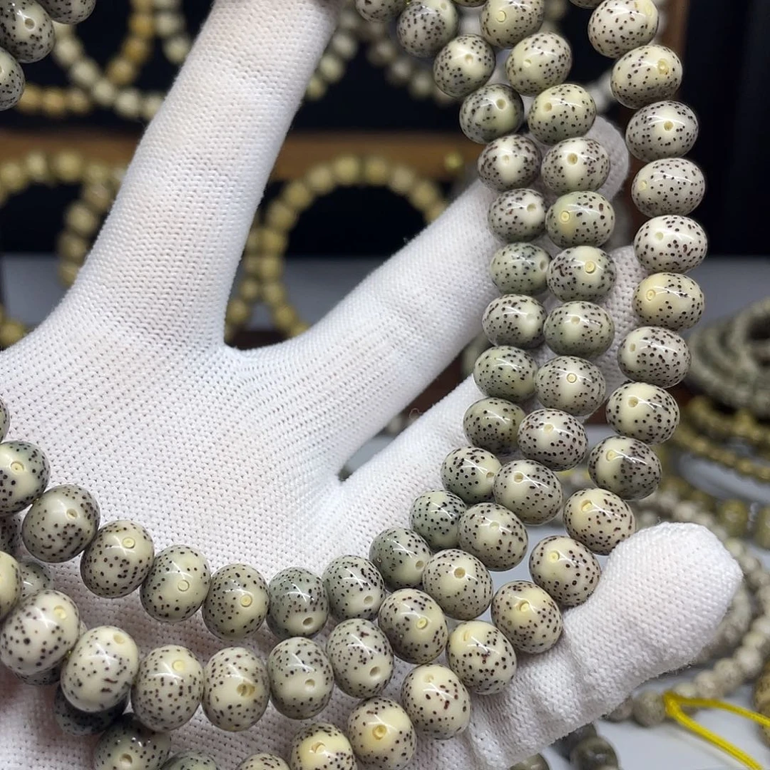 手串星月菩提10-8，一线天小细星